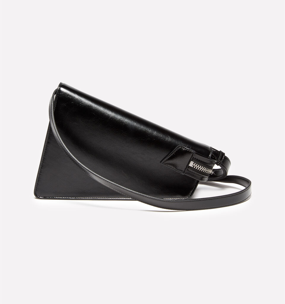 Borsa asimmetrica nera - null - Nero | Sisley image number 3